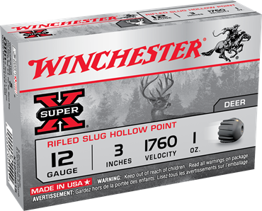 25 Round Box - 12 Gauge 2.75 Inch 1 Ounce Number 6 Shot Winchester Super X  High Velocity Steel Shot Ammo - WE12GT6