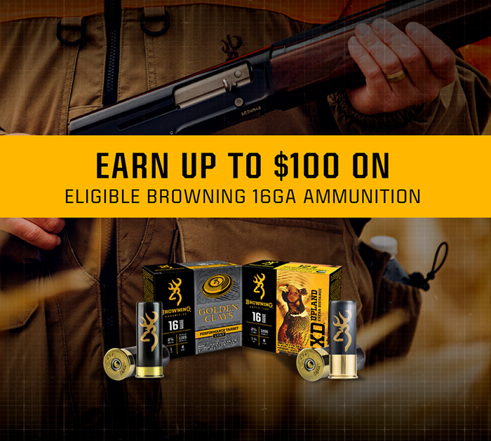 Browning 16 GA Ammunition Rebate