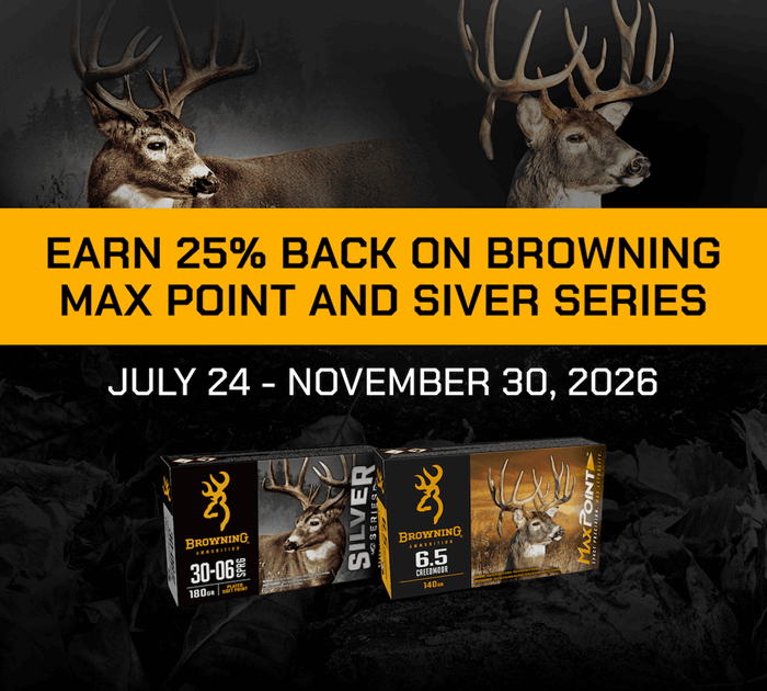Browning Max Point & Silver Series Rebate