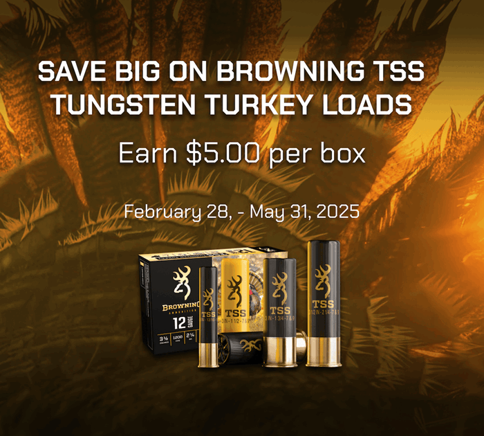 Browning TSS Turkey Ammunition Rebate