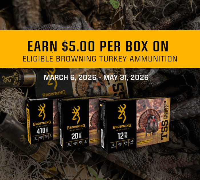 Browning TSS Turkey Ammunition Rebate