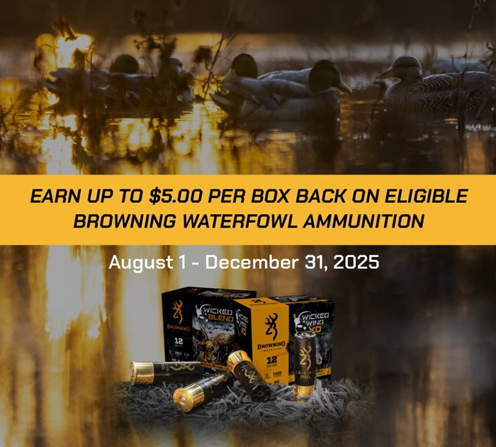 Browning Waterfowl Ammunition Rebate