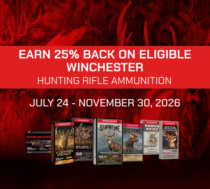 Winchester Hunting Rifle Ammunition Rebate