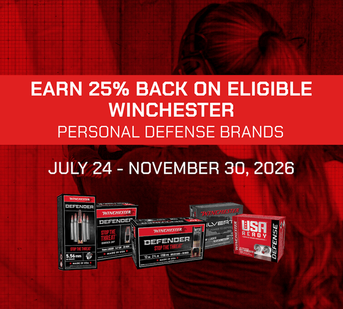 Winchester Personal Defense Ammunition Rebate